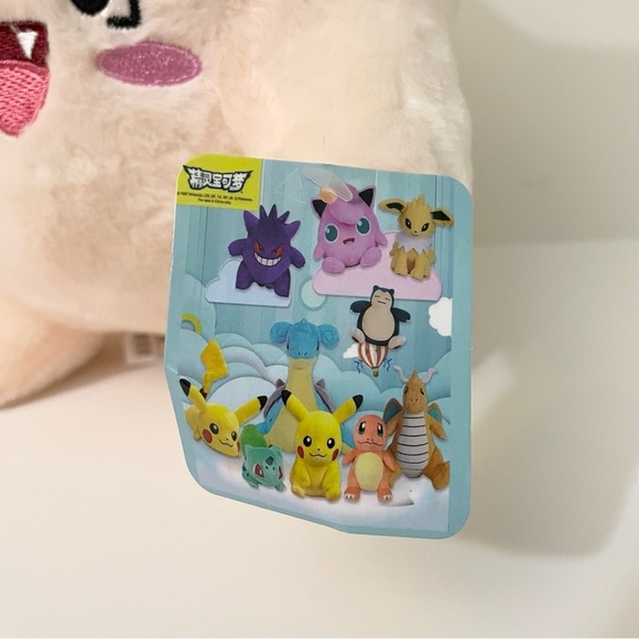 Pokemon Clefairy Plush 7” Tall Stuffed Animal Toy - Picture 2 of 14